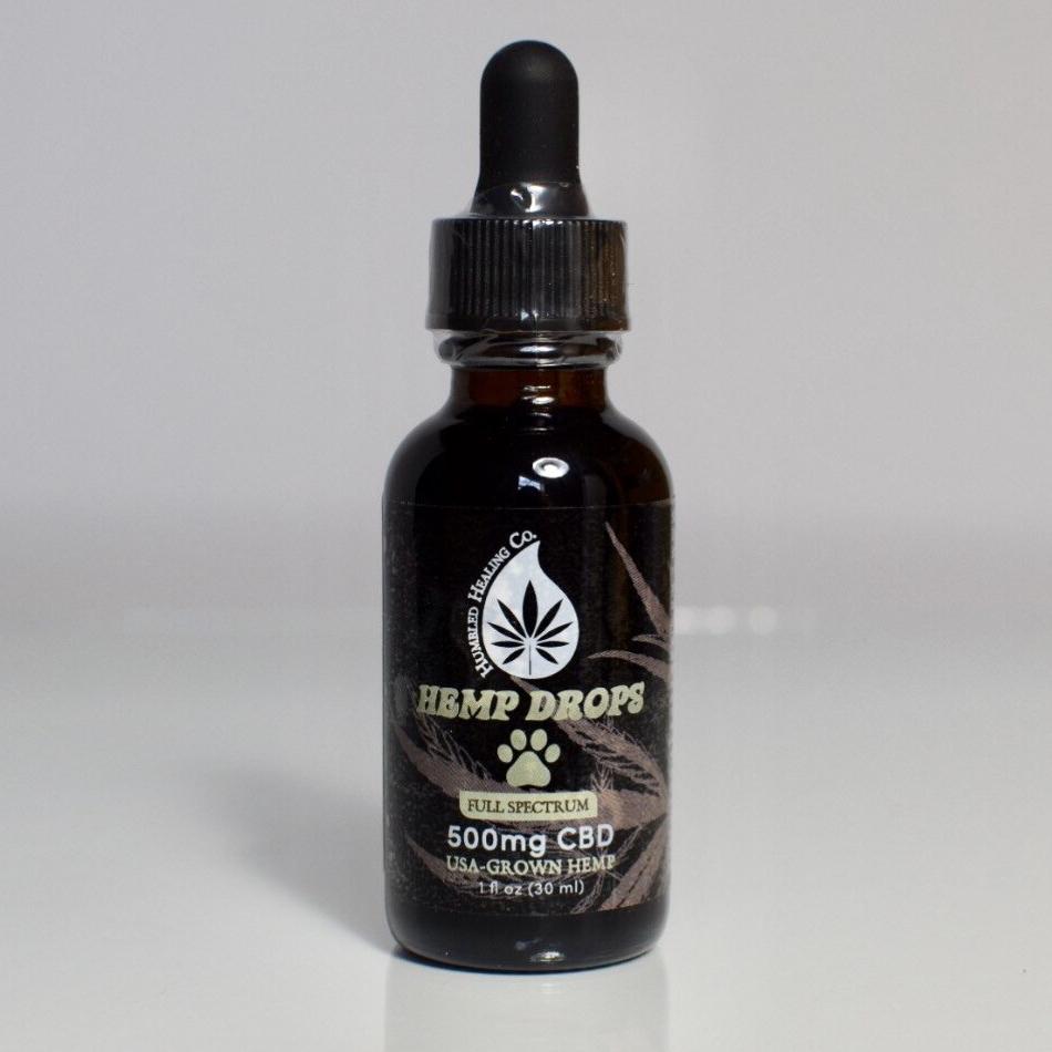 500mg Hemp Drops for Pets - FULL SPECTRUM