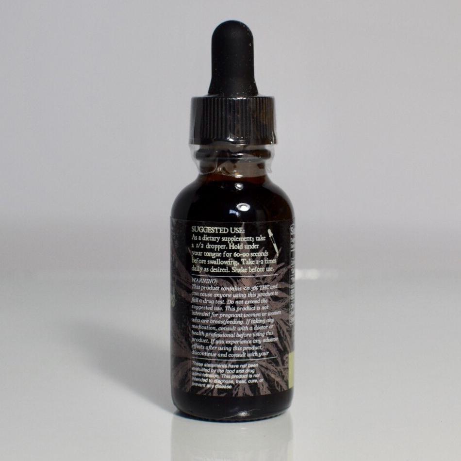 1500mg Natural Hemp Drops - FULL SPECTRUM